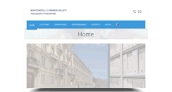 Desktop Screenshot of bontempellicommercialisti.eu